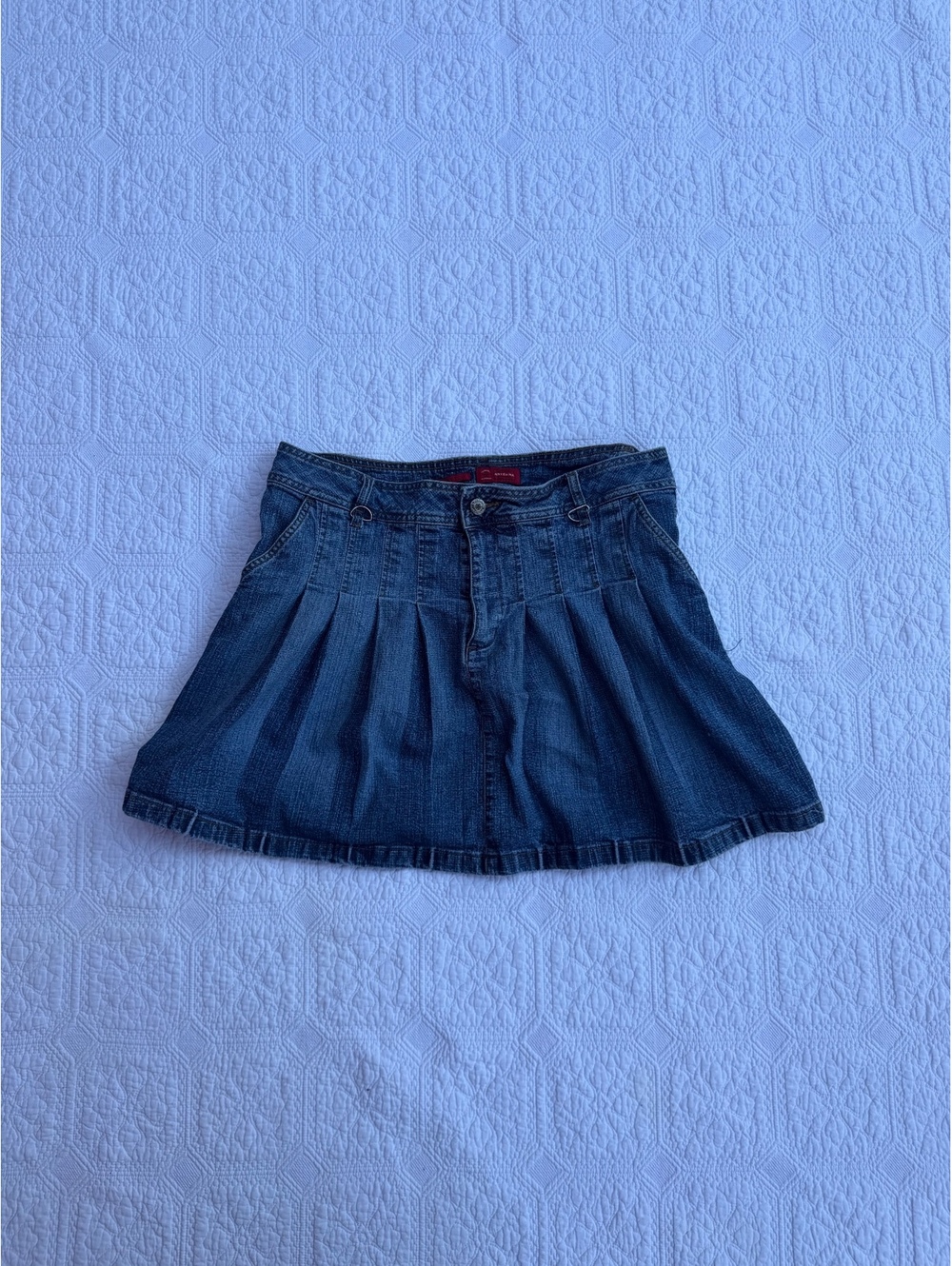 Y2K Arizona Jean Co.  Dark Blue Denim  Mini Skirt Size 18